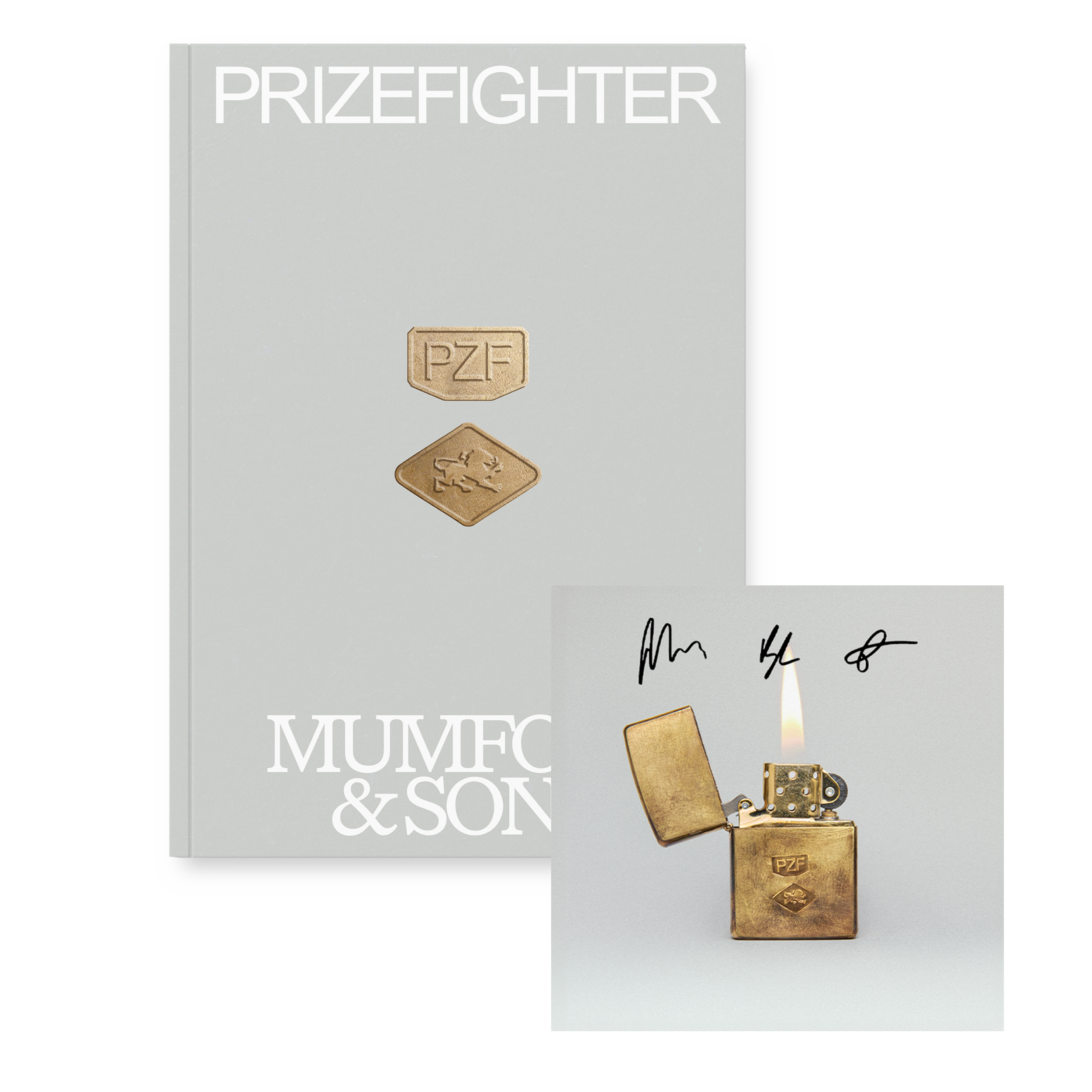 Mumford & Sons Prizefighter CD Zine + Signed Artcard 435013