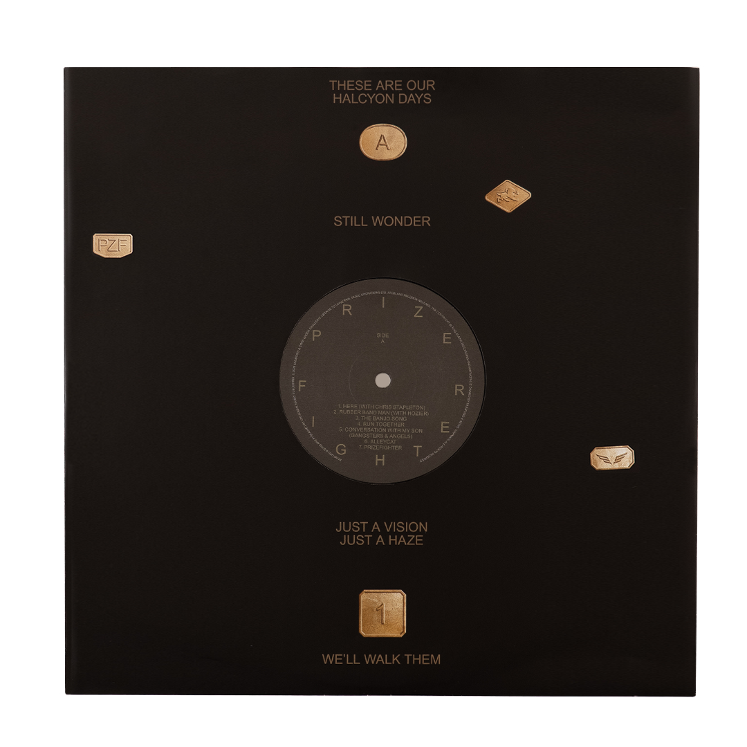 Mumford & Sons Prizefighter 'Clover' Black On Clear Vinyl 434289