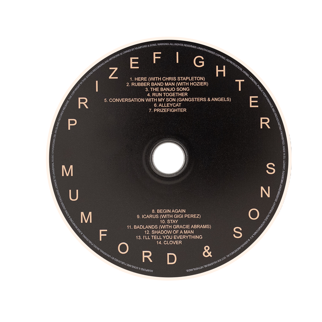 Mumford & Sons Prizefighter Standard CD 434257